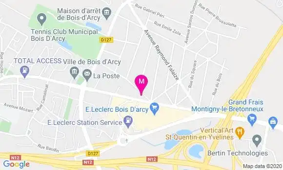 Localisation Dr Michel Roux