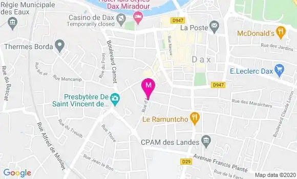Localisation Dr Claude Puyobrau