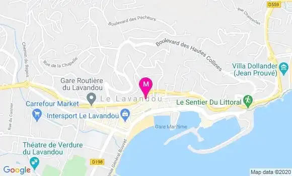 Localisation Dr Philippe Laurent