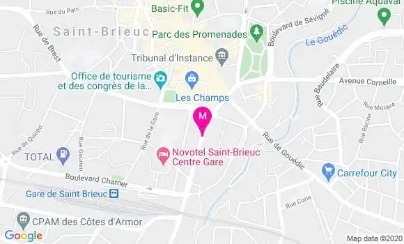 Localisation Dr Antoine Carre