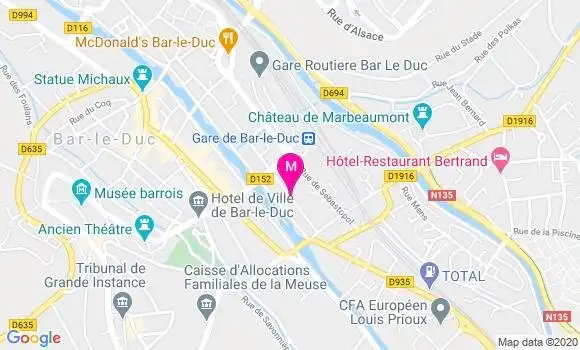 Localisation Dr Eric Fanjeaux