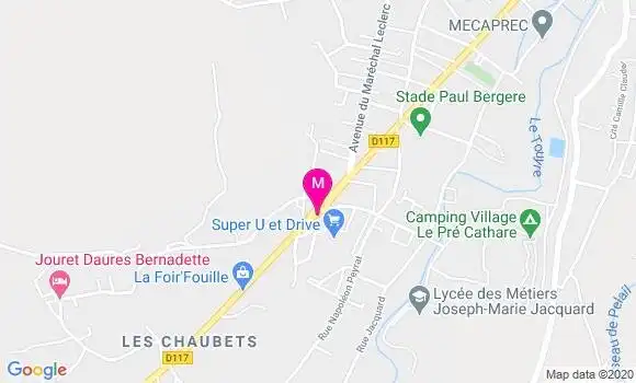 Localisation Dr Christophe Aragon