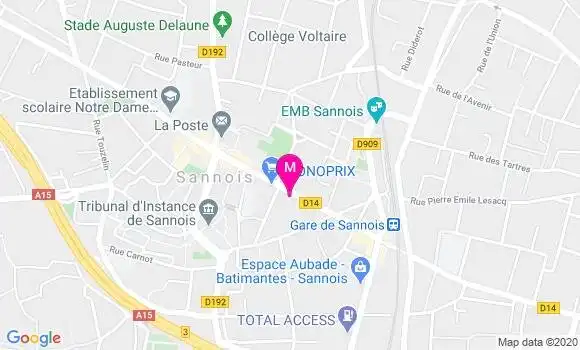 Localisation Dr Jacques Albarea