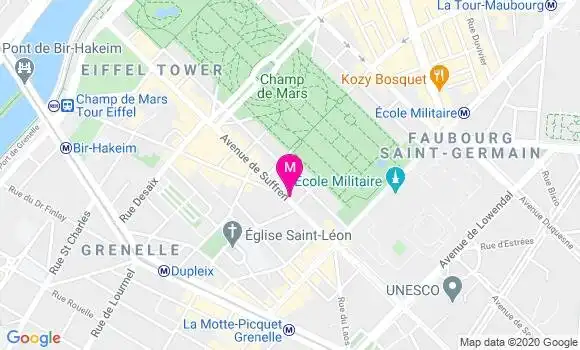 Localisation Dr Martine Monnier