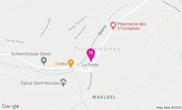 Localisation Dr Serge Fillius