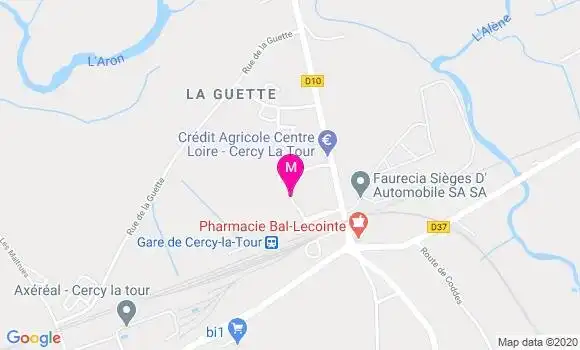 Localisation Dr Olivier Verdier Davioud