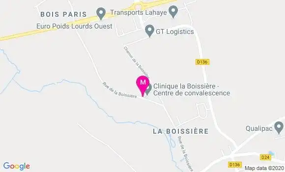 Localisation Dr Jean Benedict de Saussure