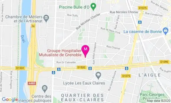 Localisation Dr Marc Sibon