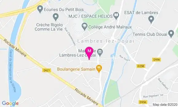 Localisation Dr Gérard Dohein