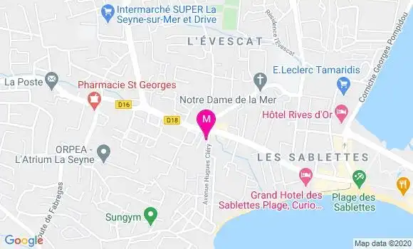 Localisation Dr Antoine Lanternier