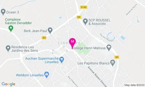 Localisation Dr Bernard Bourgeois
