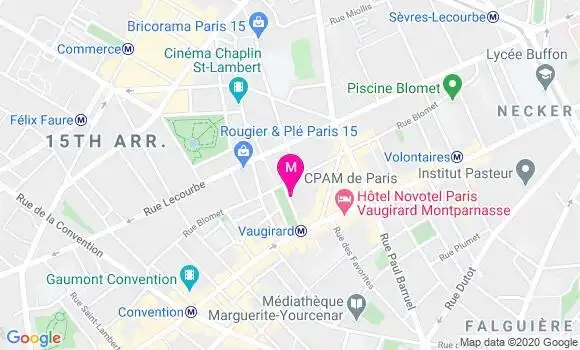 Localisation Dr Patrick Toubiana