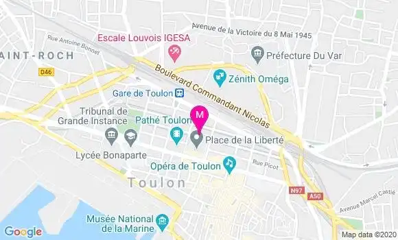 Localisation Dr Robert Benhamou
