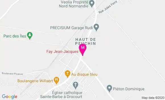 Localisation Dr Jean Jacques Fay