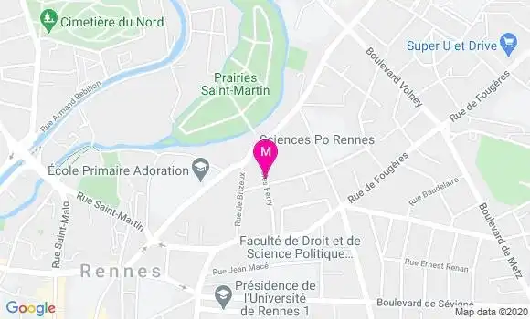 Localisation Dr Olivier Leborgne