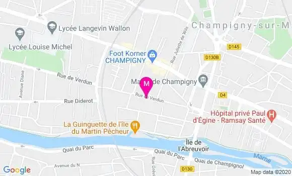 Localisation Dr Stéphane Launay