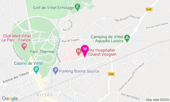 Localisation Dr Mohamed Dermeche