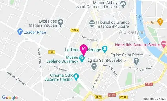 Localisation Dr Philippe Richet