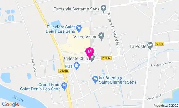 Localisation Dr Jean Luc Dinet