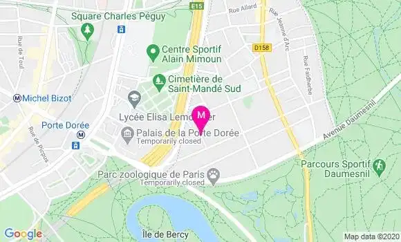 Localisation Dr Jerry Blustajn