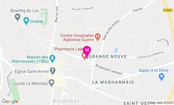 Localisation Dr Patrice Juette