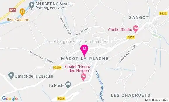 Localisation Dr Bruno Mary