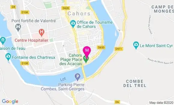 Localisation Dr Thierry Meurie