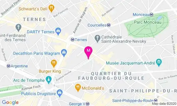 Localisation Dr Xavier Morel