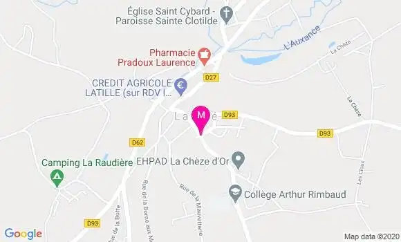Localisation Dr Daniel Audebert