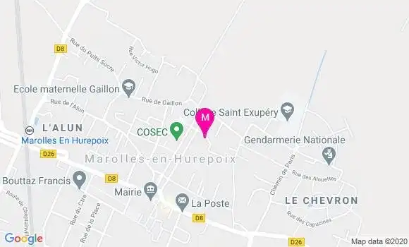 Localisation Dr Stéphane Canivez