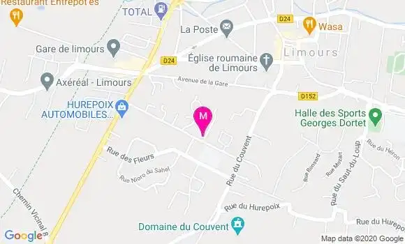 Localisation Dr Eric Turbelin