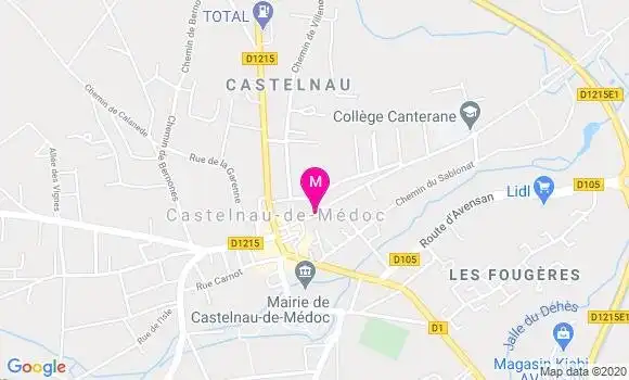 Localisation Dr Didier Sainte Catherine