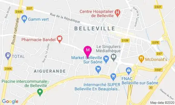 Localisation Dr Bernard Fialaire