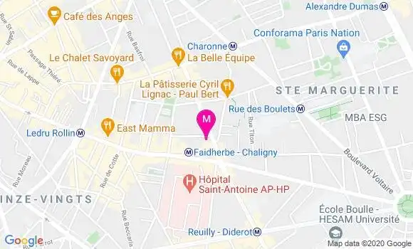 Localisation Dr Jean Philippe Deutsch