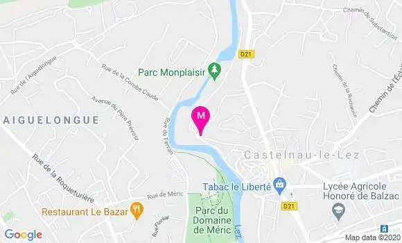 Localisation Dr Patrick Souteyrand