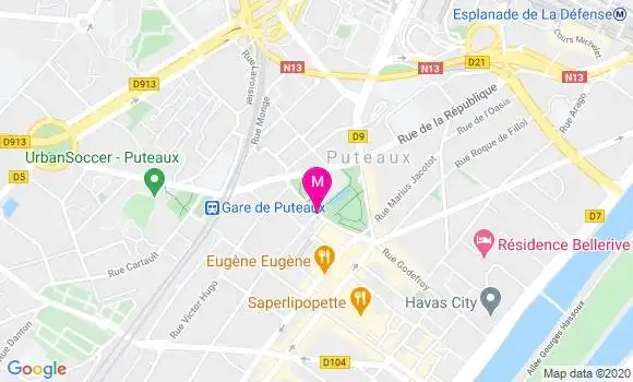 Localisation Dr Philippe Adrai