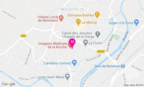 Localisation Dr Philippe Martzloff