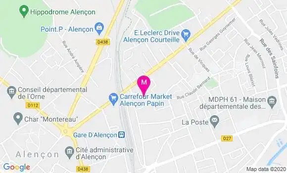 Localisation Dr Fabrice Drouet