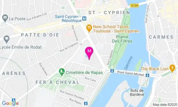 Localisation Dr Serge Bismuth