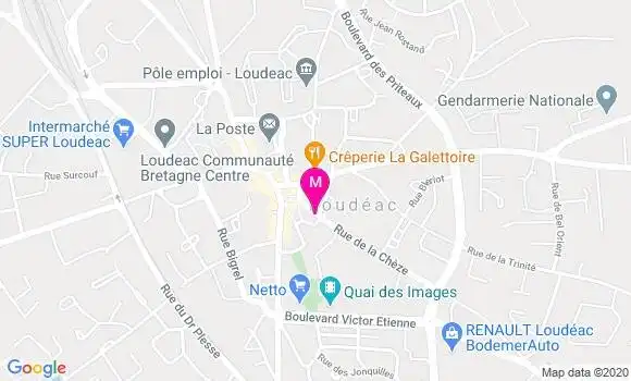 Localisation Dr Xavier Graf