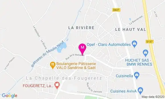 Localisation Dr Christian Le Coq
