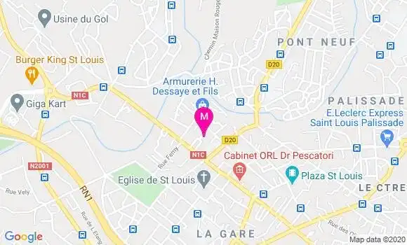 Localisation Dr Christophe Jeannot