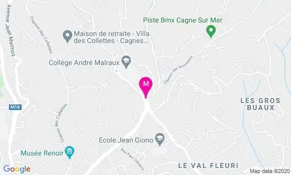 Localisation Dr Martial Audot