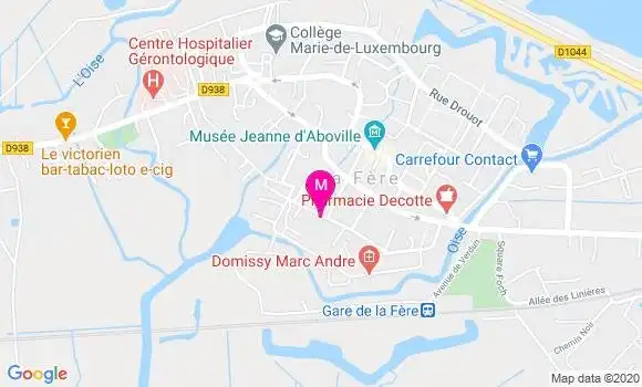 Localisation Dr Patrick Py