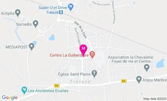 Localisation Dr Alain Saint Mart