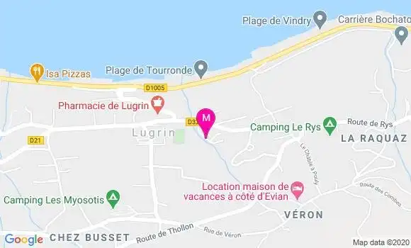 Localisation Dr Rémy Verdier