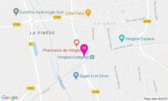 Localisation Dr Patrick Caro