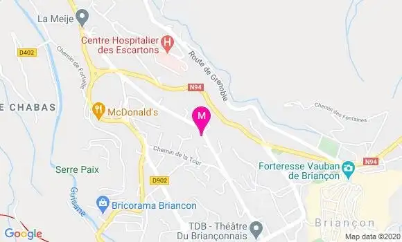 Localisation Dr Michel Mante