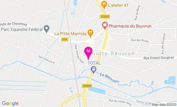 Localisation Dr Jean Luc Lamy