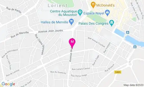 Localisation Dr Nathalie Bocquel
